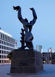 De verwoeste stad