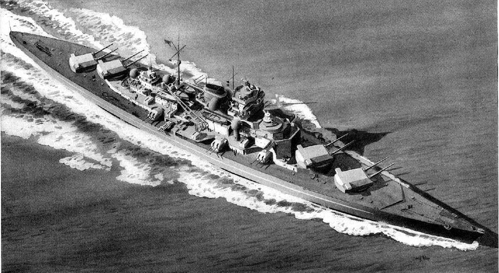 German battleship Tirpitz