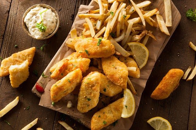 British Style Fish and Chips